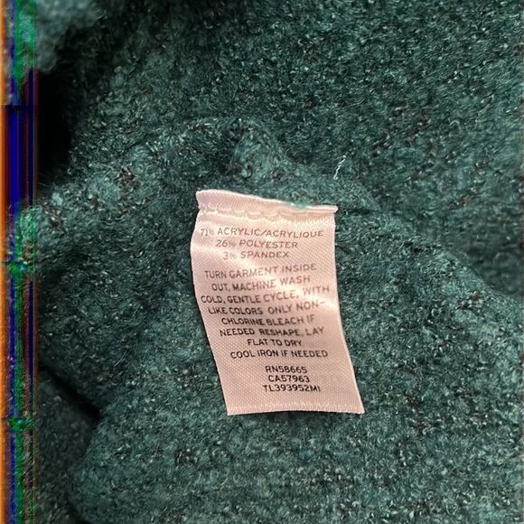 Nwt LEITHâGreenâsweaterâsizeâMedium - Picture 4 of 9